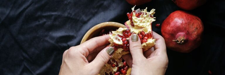 Как правильно почистить гранат?