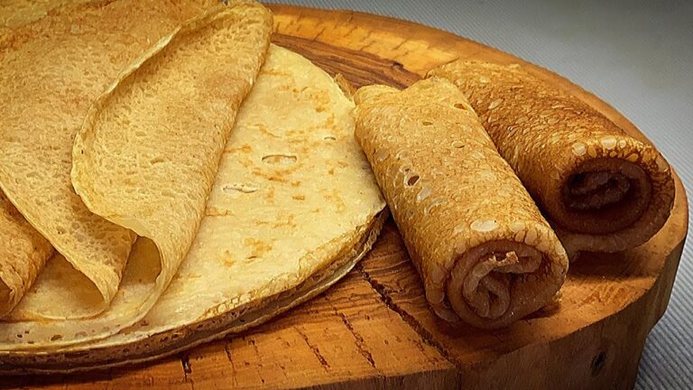 Как приготовить вкусные блины на воде
