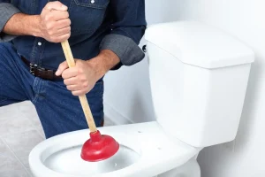 забивает унитаз