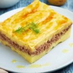 Золотиста картопляна запіканка з м’ясним фаршем: покроковий класичний рецепт